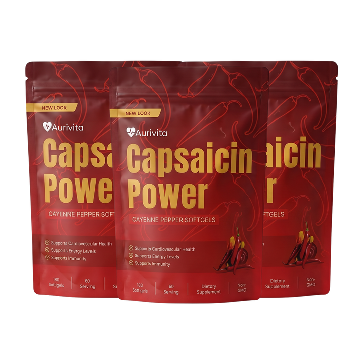 Aurivita Cayenne Pepper (90 Servings)