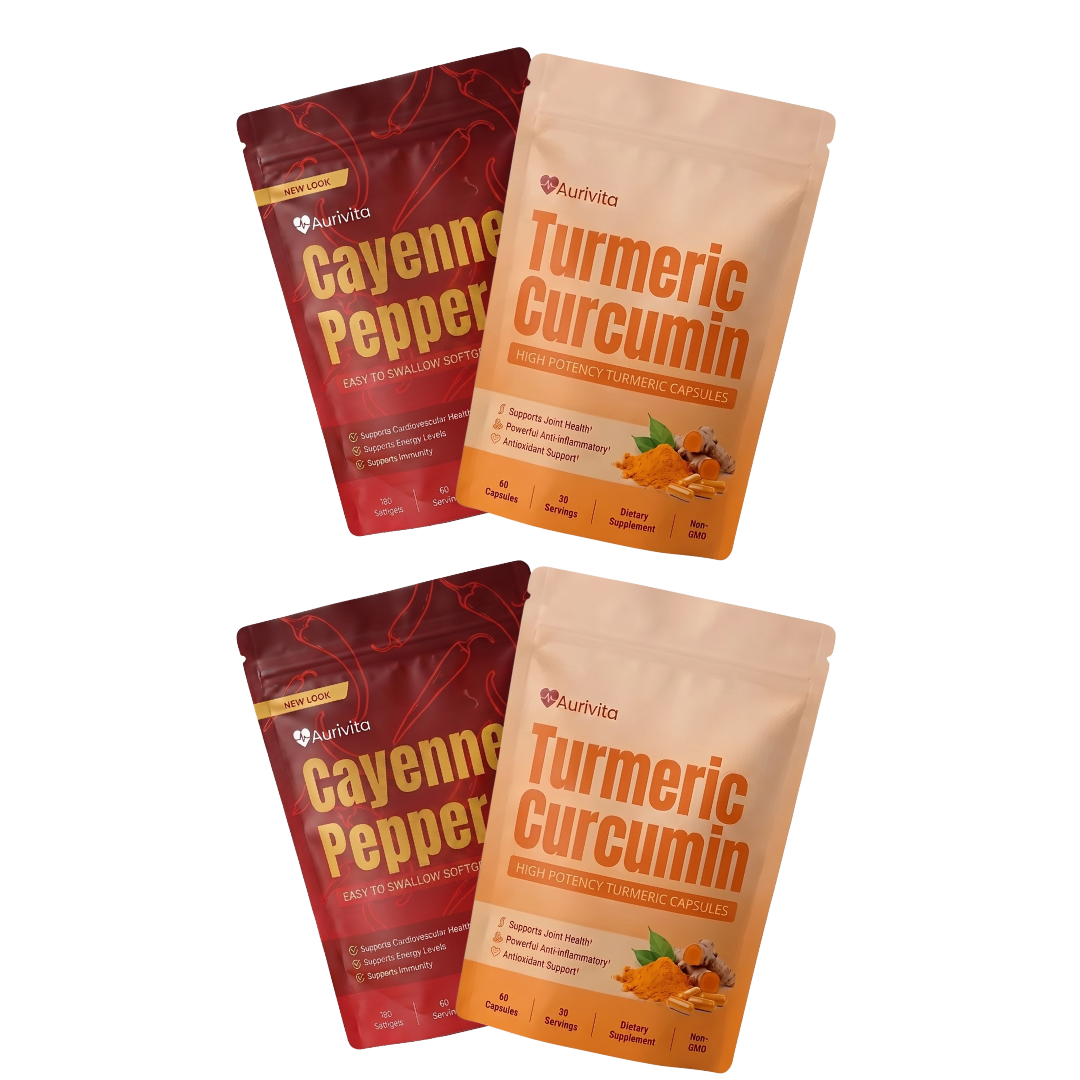 Buy 2 Cayenne + Buy 2 Tumeric